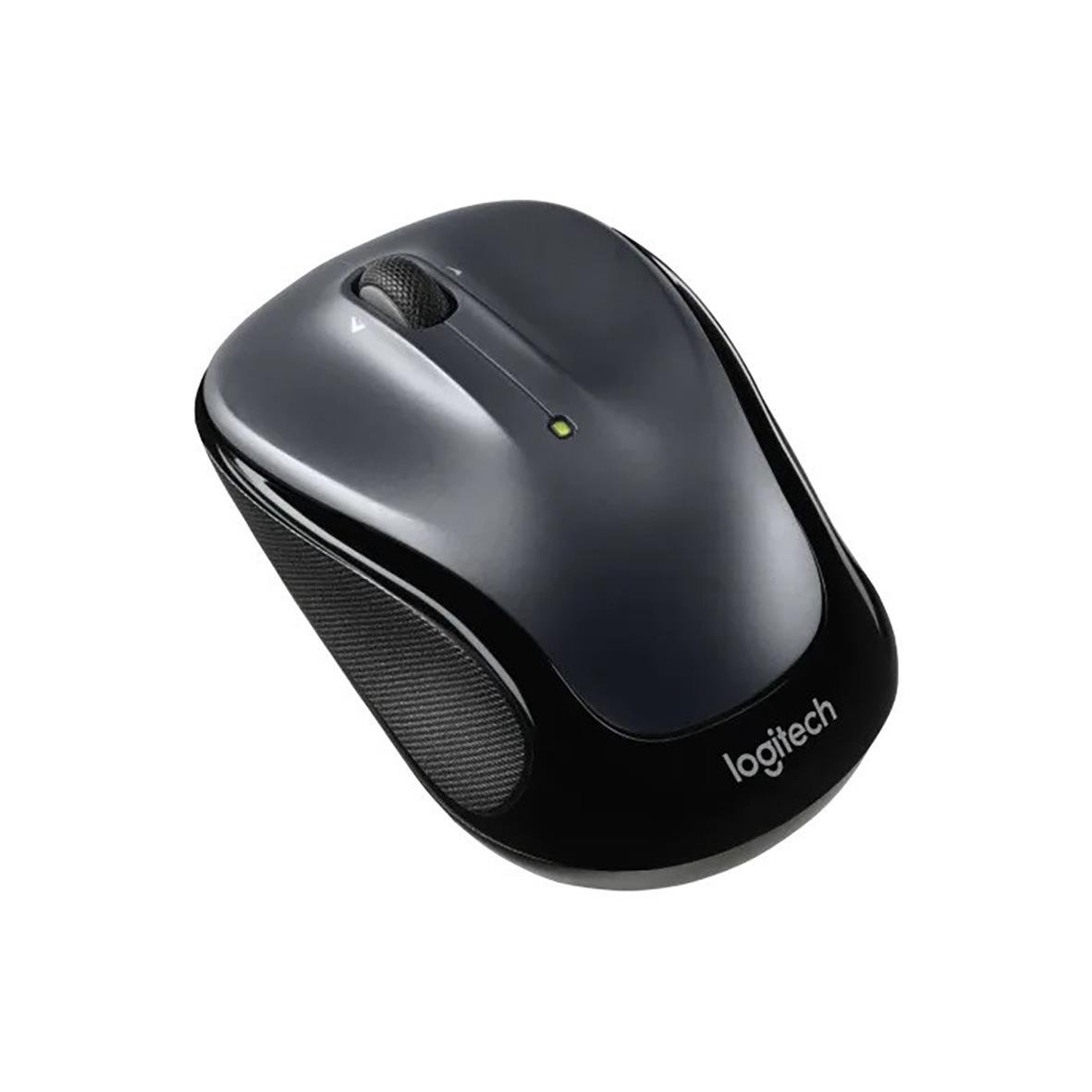 Trådlös svart Logitech M325s mus med scrollhjul och sidoknappar