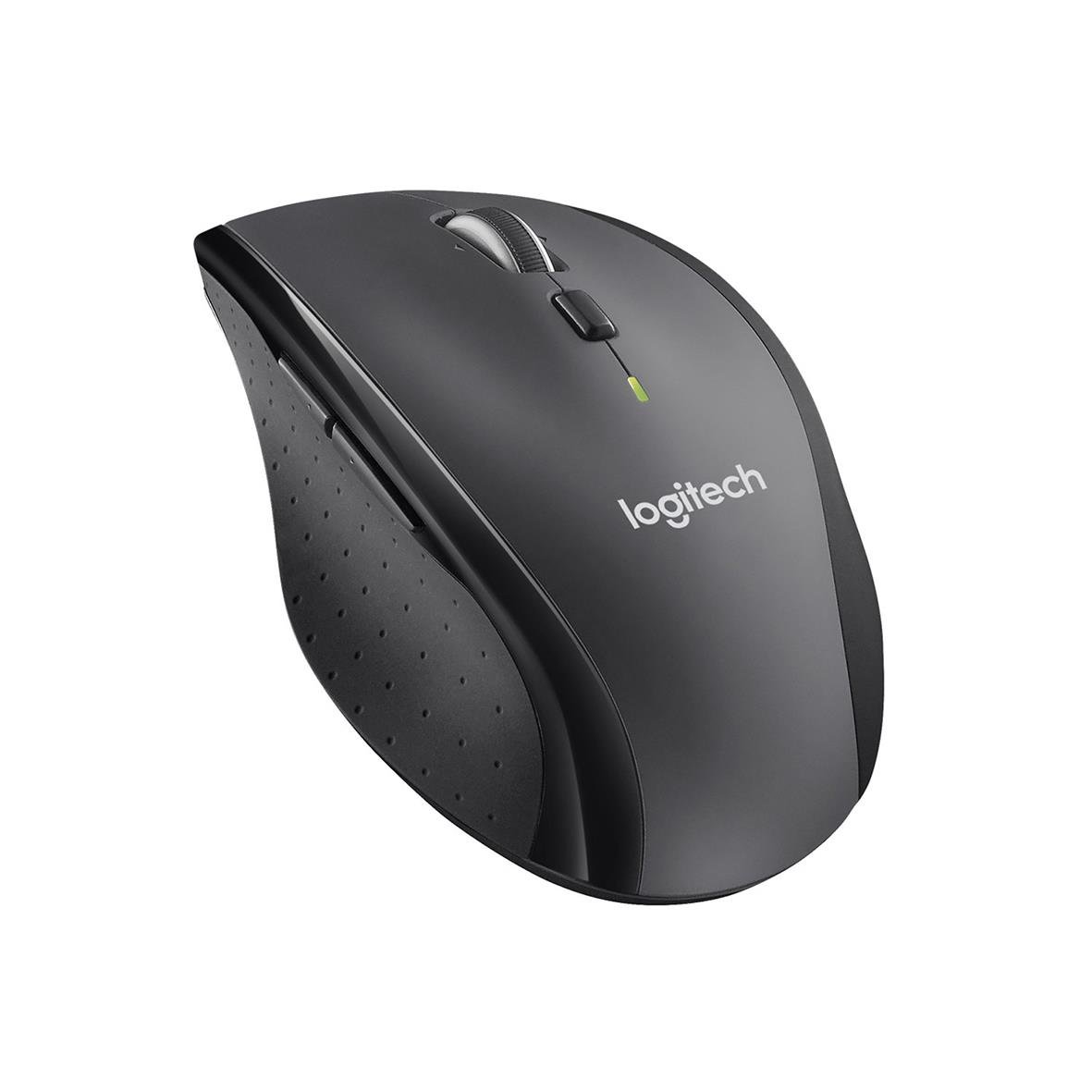 Logitech Marathon M705 trådlös mus i kolsvart design