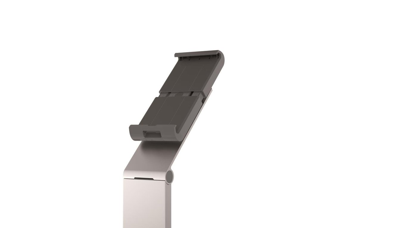 Golvställ för surfplatta, hållare för golvmontering, robust och justerbar