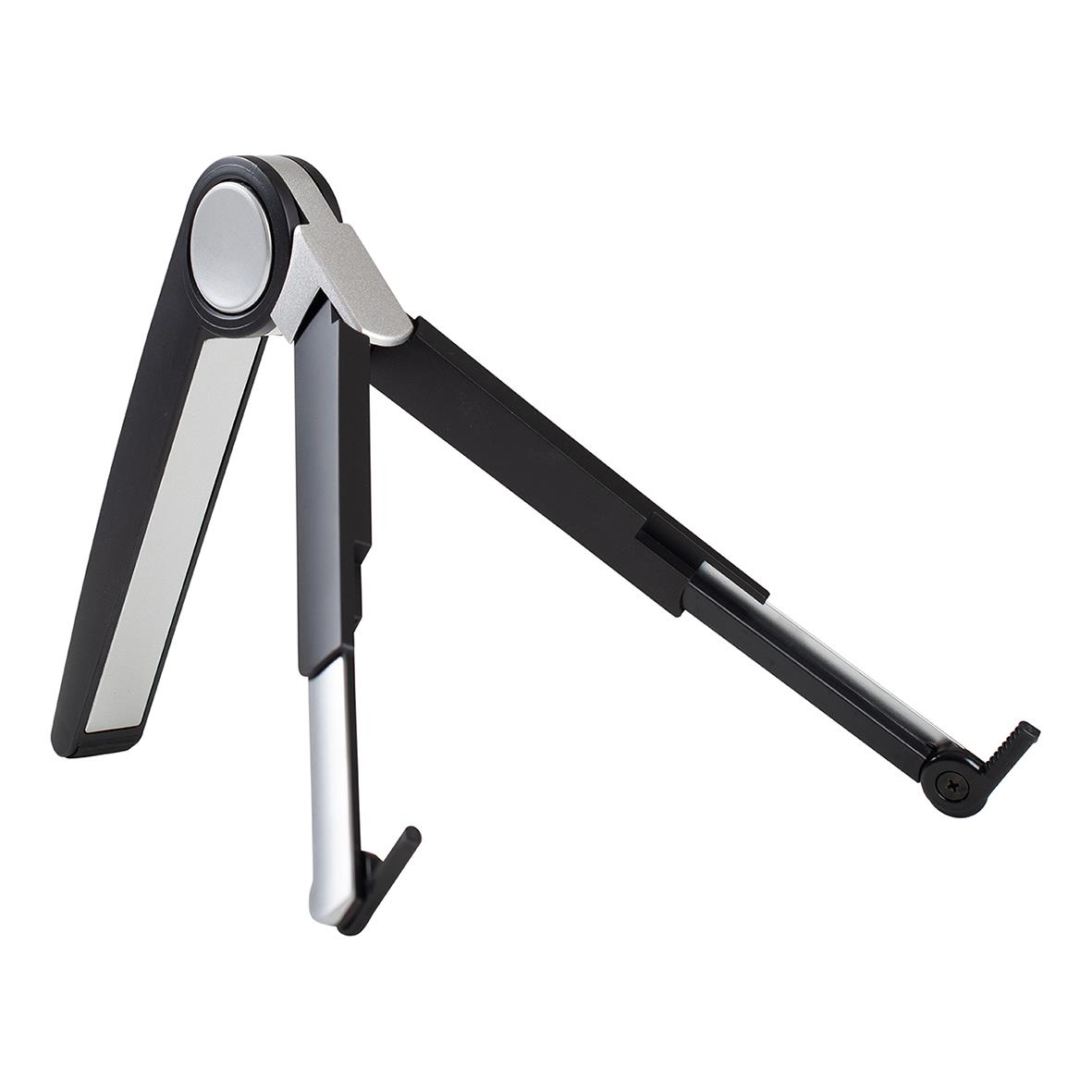 Laptopstöd Sun-Flex GravityStand i svart och vitt med justerbar arm