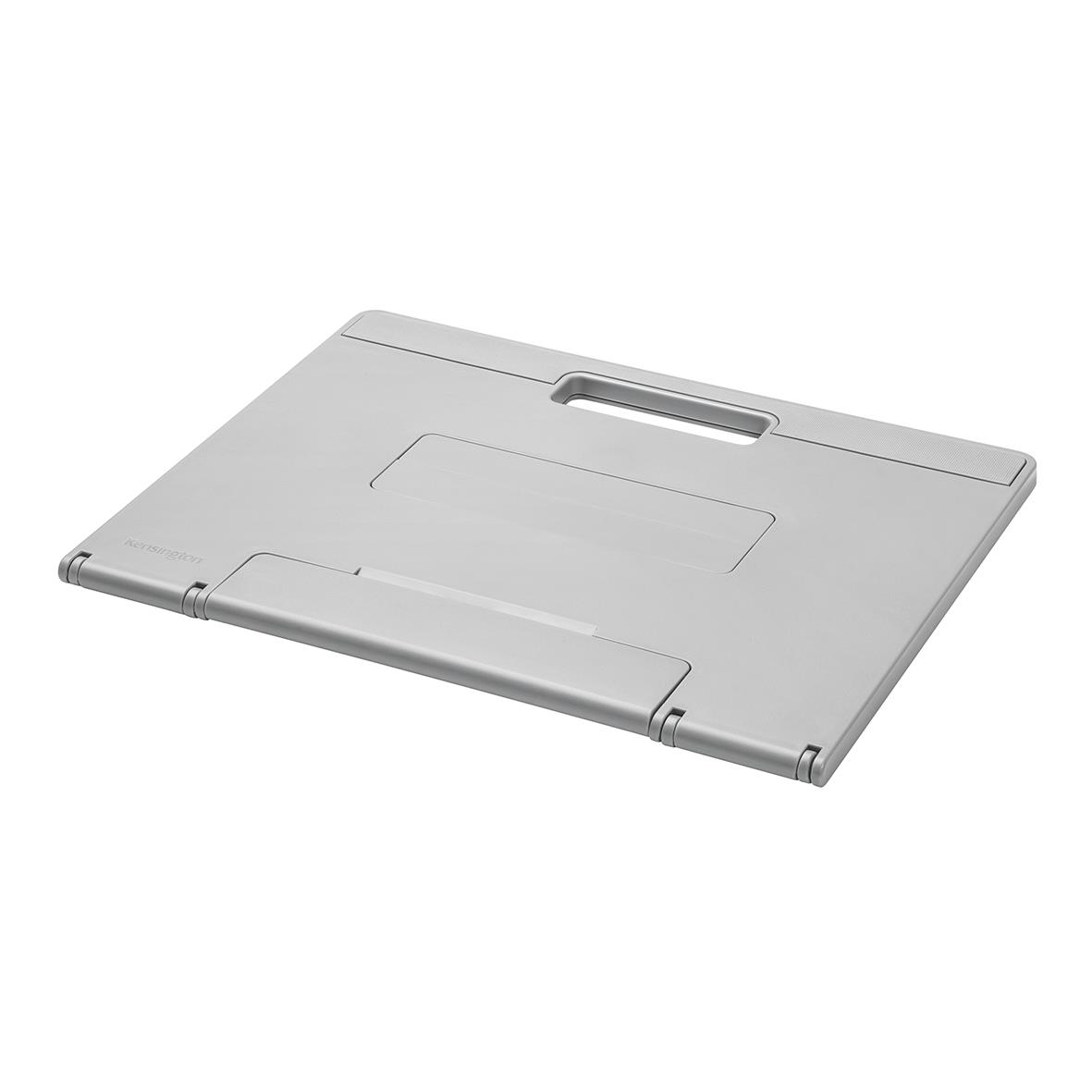 Laptopstöd Kensington EasyRiser Go i grått, justerbart för bättre ergonomi