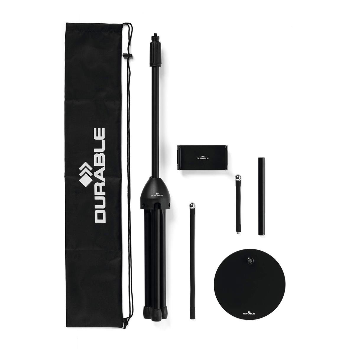 Surfplattehållare Twist Kombi Svart med tillbehör och förvaringspåse