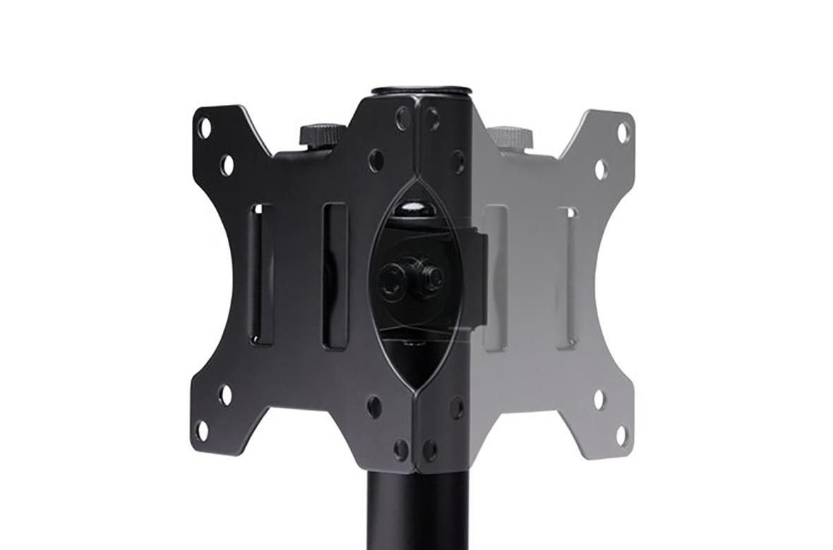 Kensington SmartFit Ergo enkel kort monitorarm i svart