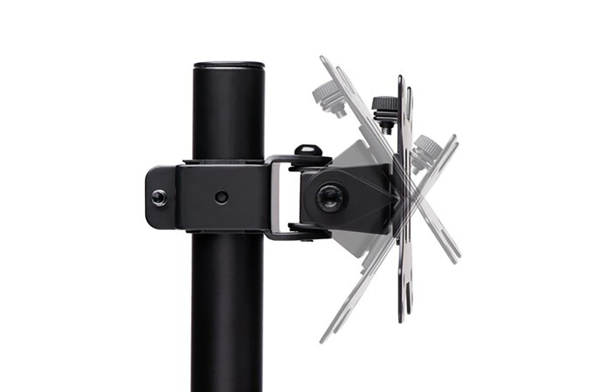 Kensington SmartFit Ergo monitorarm med kort, enkel design i svart