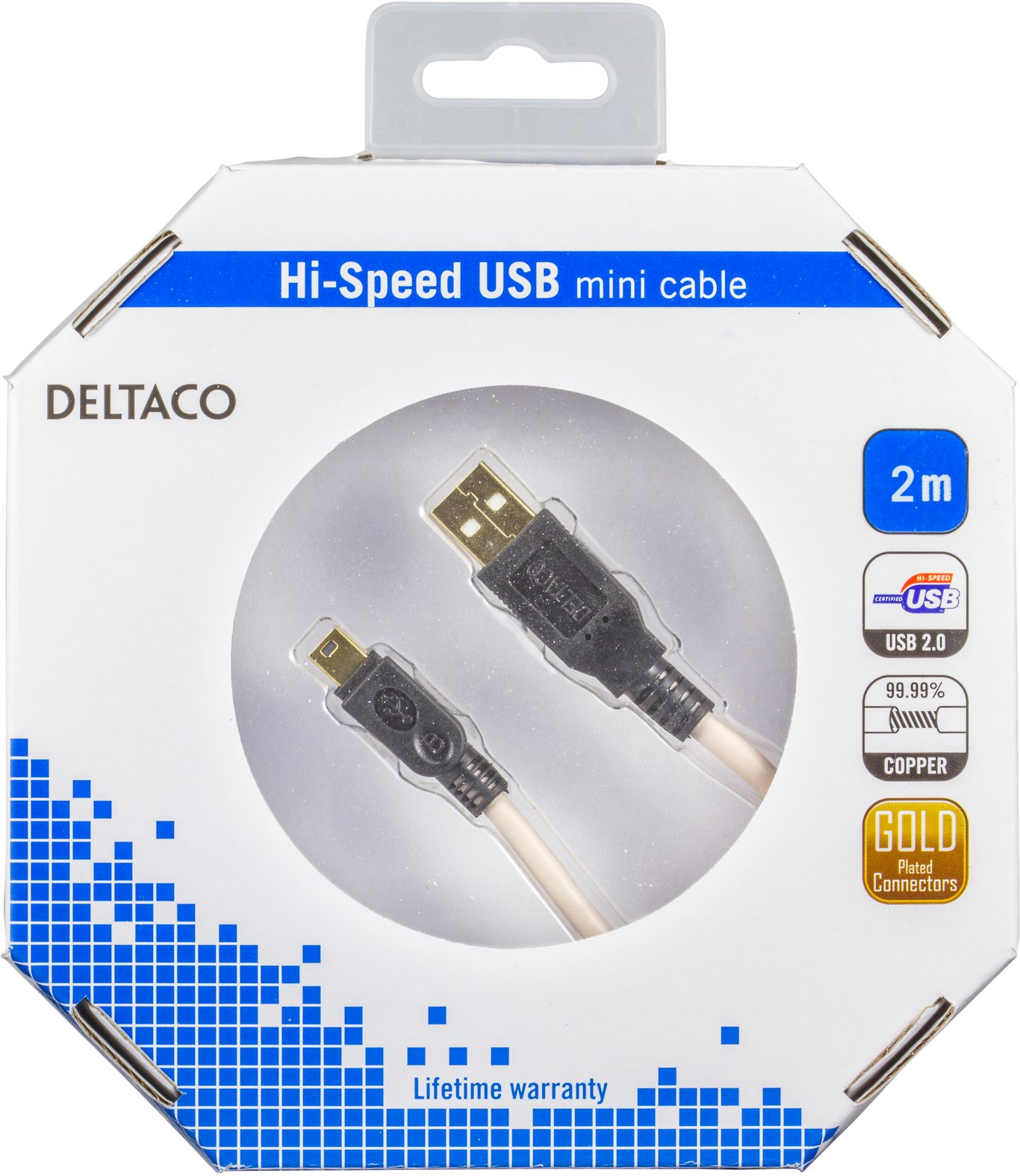 USB 2 kabel A-mini B hane/hane 1,8m 36100017_2