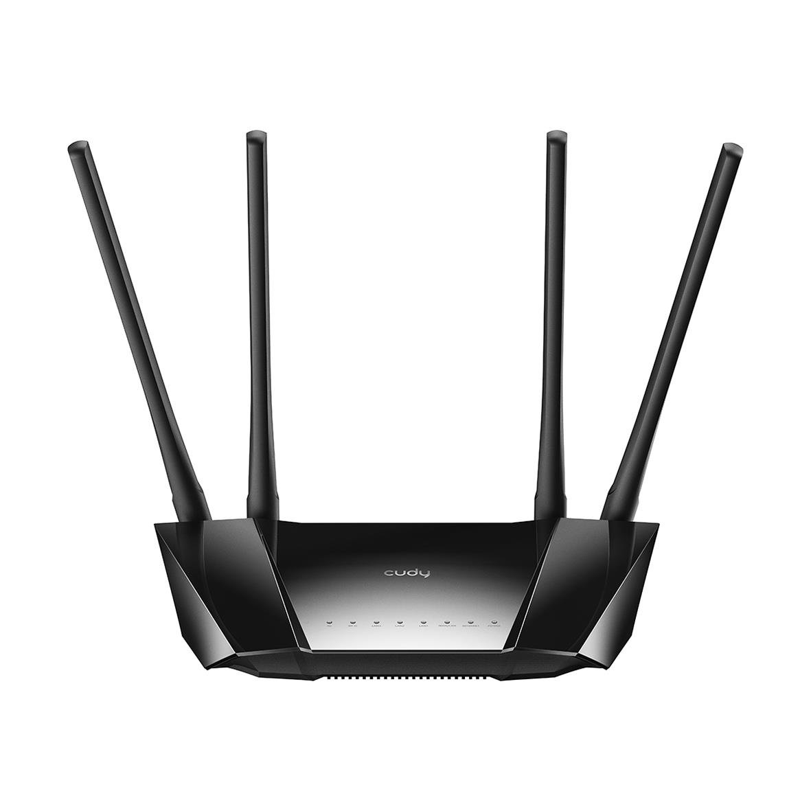Wi-Fi-router Cudy LT400 med fyra antenner och N300 4G-anslutning