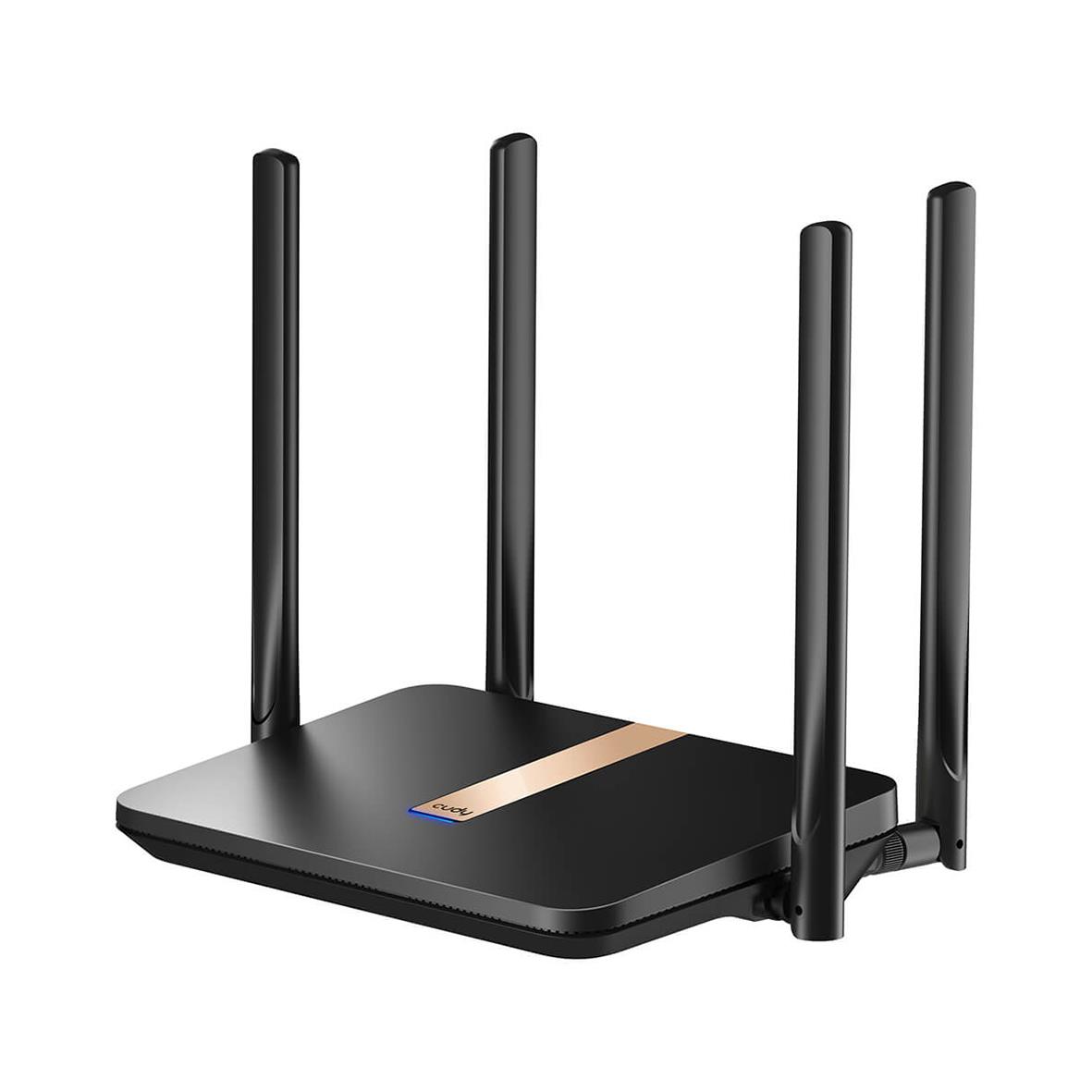 Wi-Fi-router Cudy LT500D Cat 4 AC1200 4G med fyra antenner