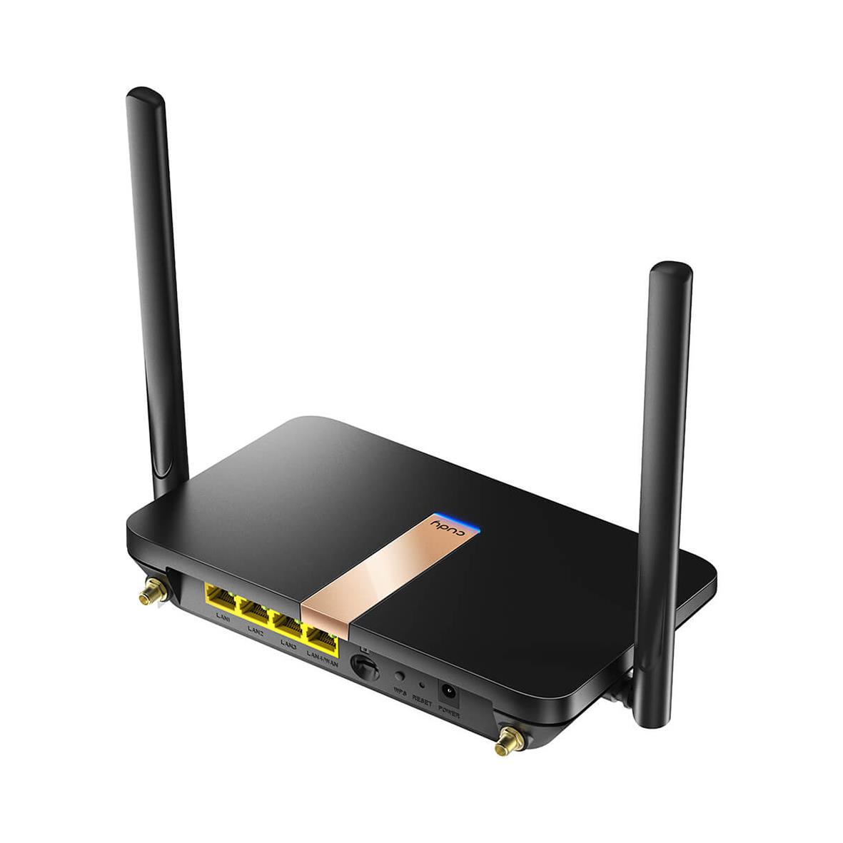 Wi-Fi router Cudy LT500D Cat 4 AC1200 4G med två antenner