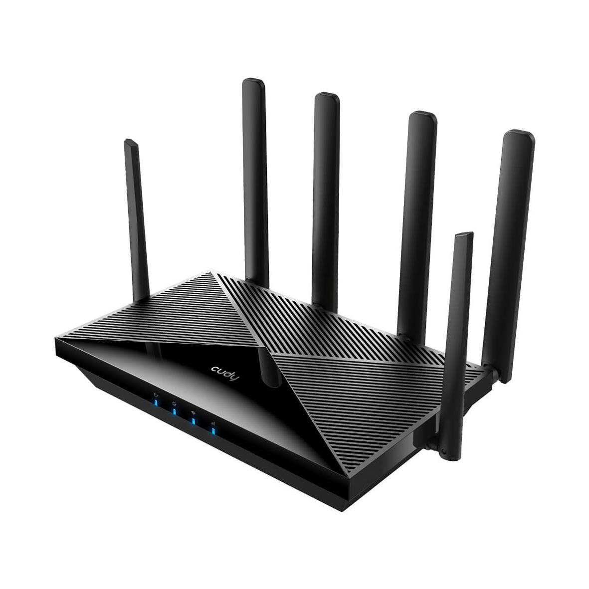 Wi-Fi router Cudy LT700 med flera antenner och dual SIM funktion