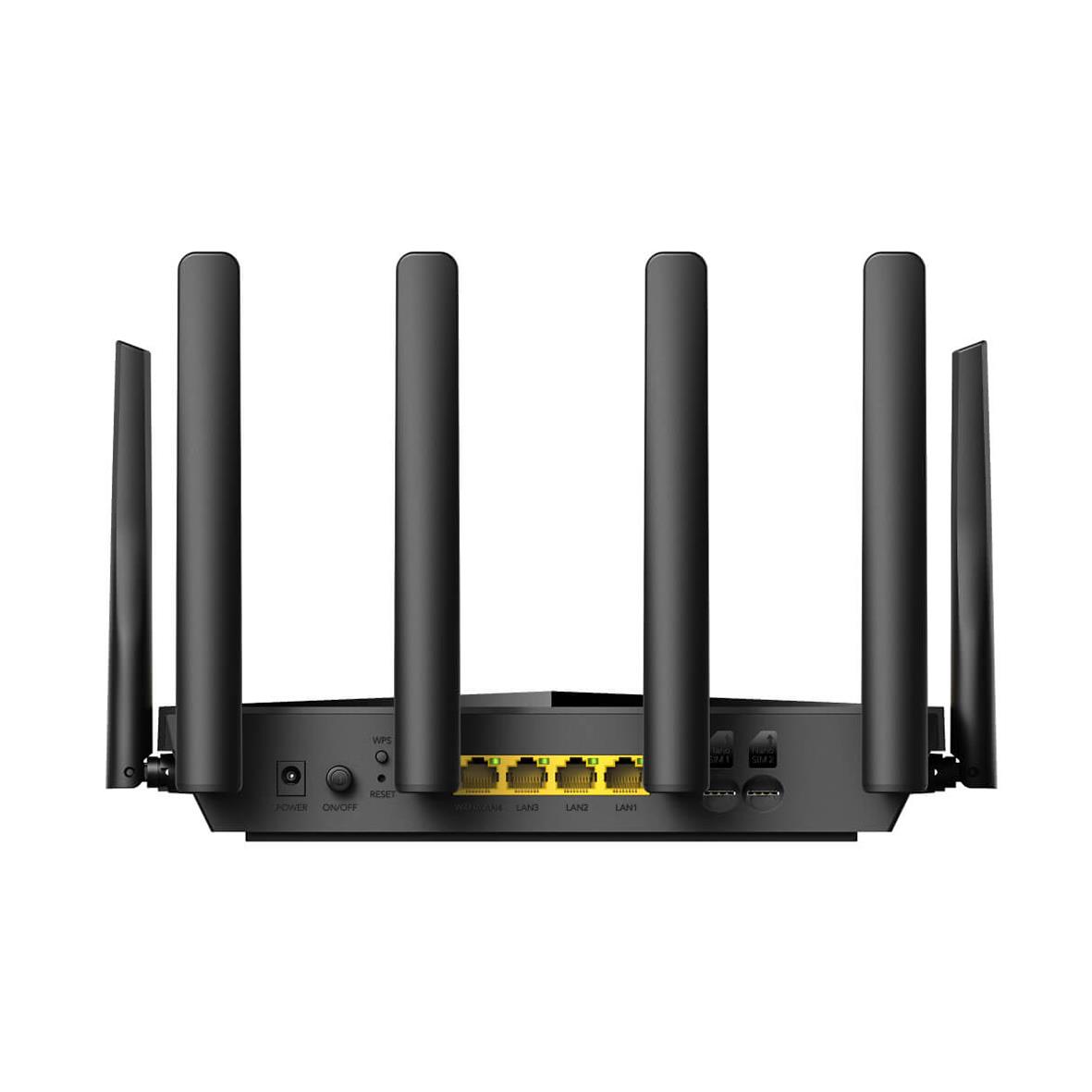 Wi-Fi-router Cudy LT700 med 4 antenner, Cat 6, AC1200 och dubbla SIM-kort
