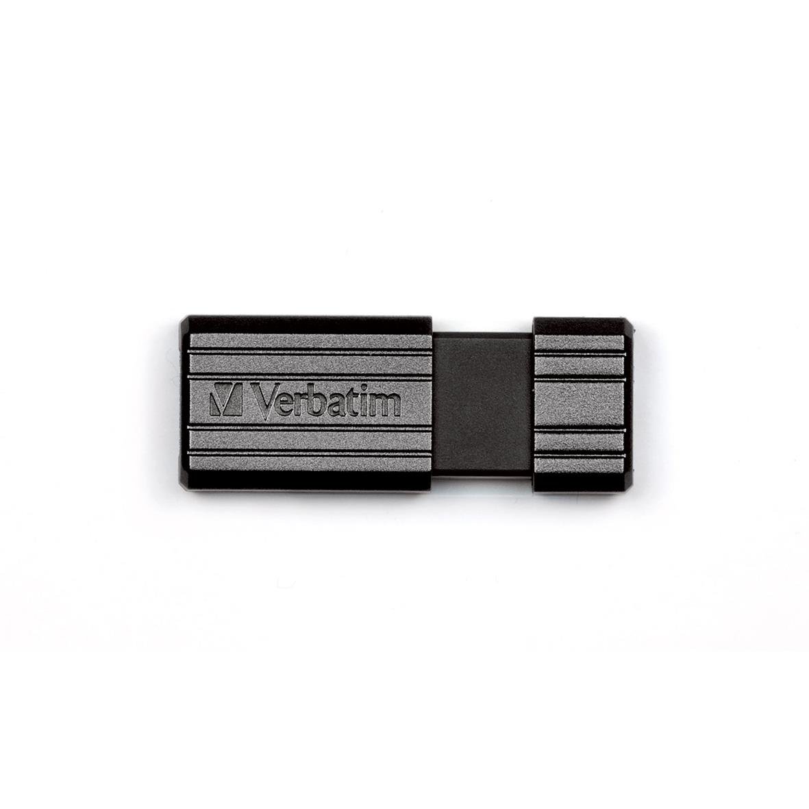 Svart Verbatim PinStripe 8GB USB-minne