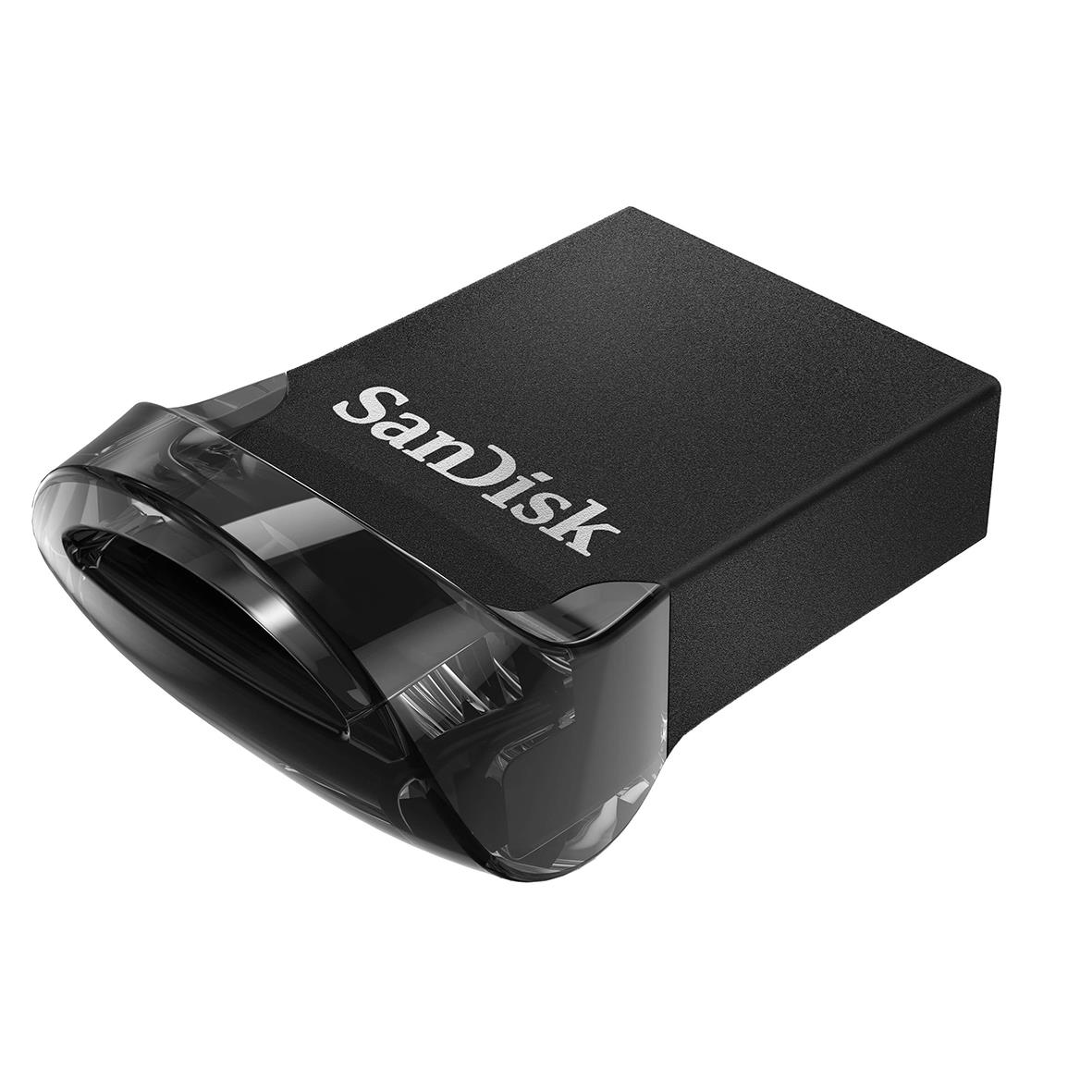 Sandisk UltraFit 3.1 USB-minne 32GB i svart förvaring
