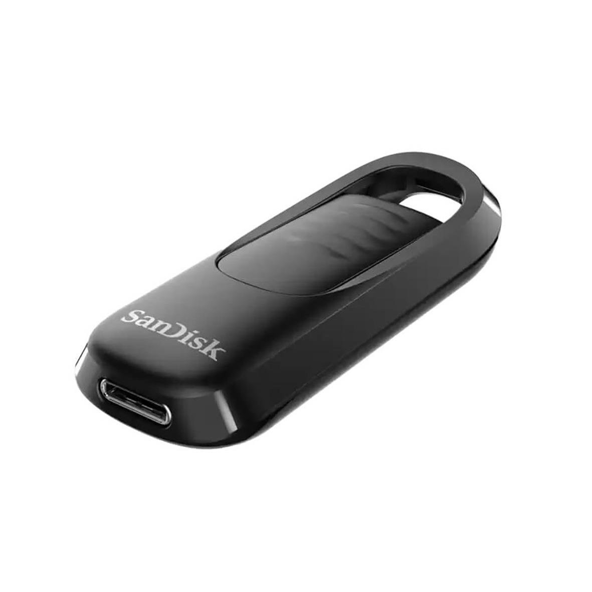 Sandisk Ultra Slider Type C USB-minne 64GB i svart design