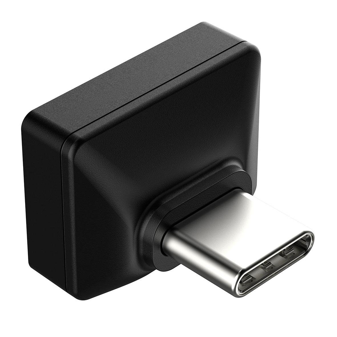 USB-minne Sandisk Extreme Fit 3.2 128GB ansluten till en laddare eller adapter