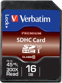 Minneskort Verbatim SD 16GB 36120001_1