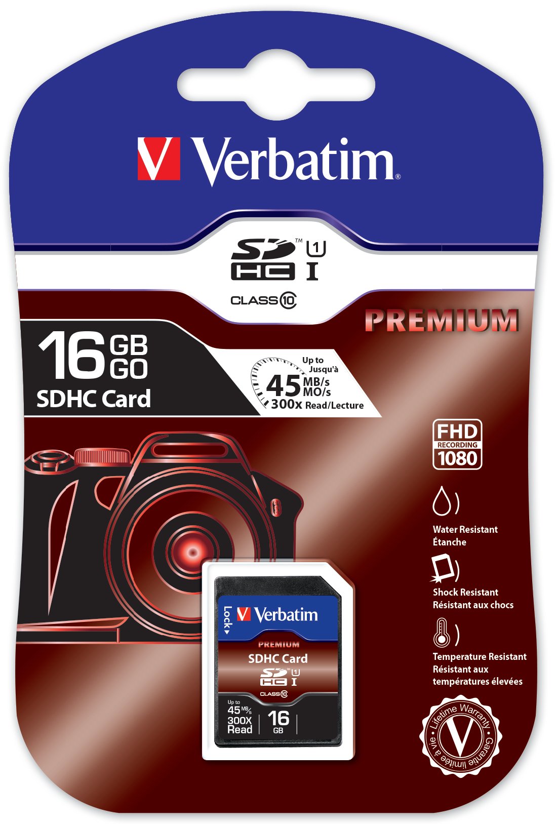 Minneskort Verbatim SD 16GB 36120001_2