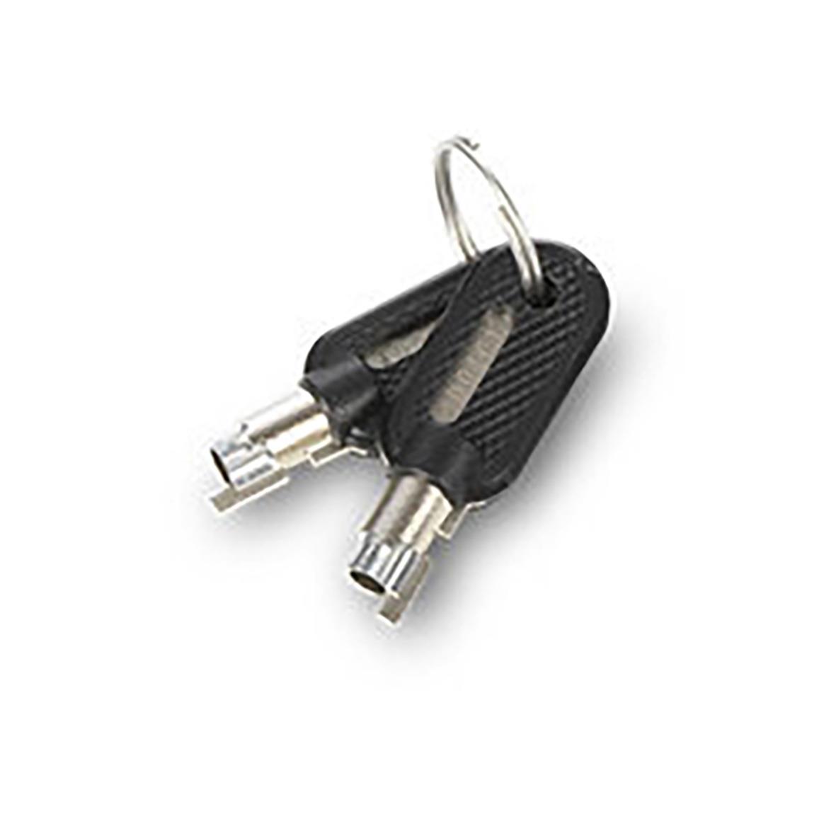 Nyckellås 3-in-1 KD Kensington med nycklar och kabel för säkerhetskoppling
