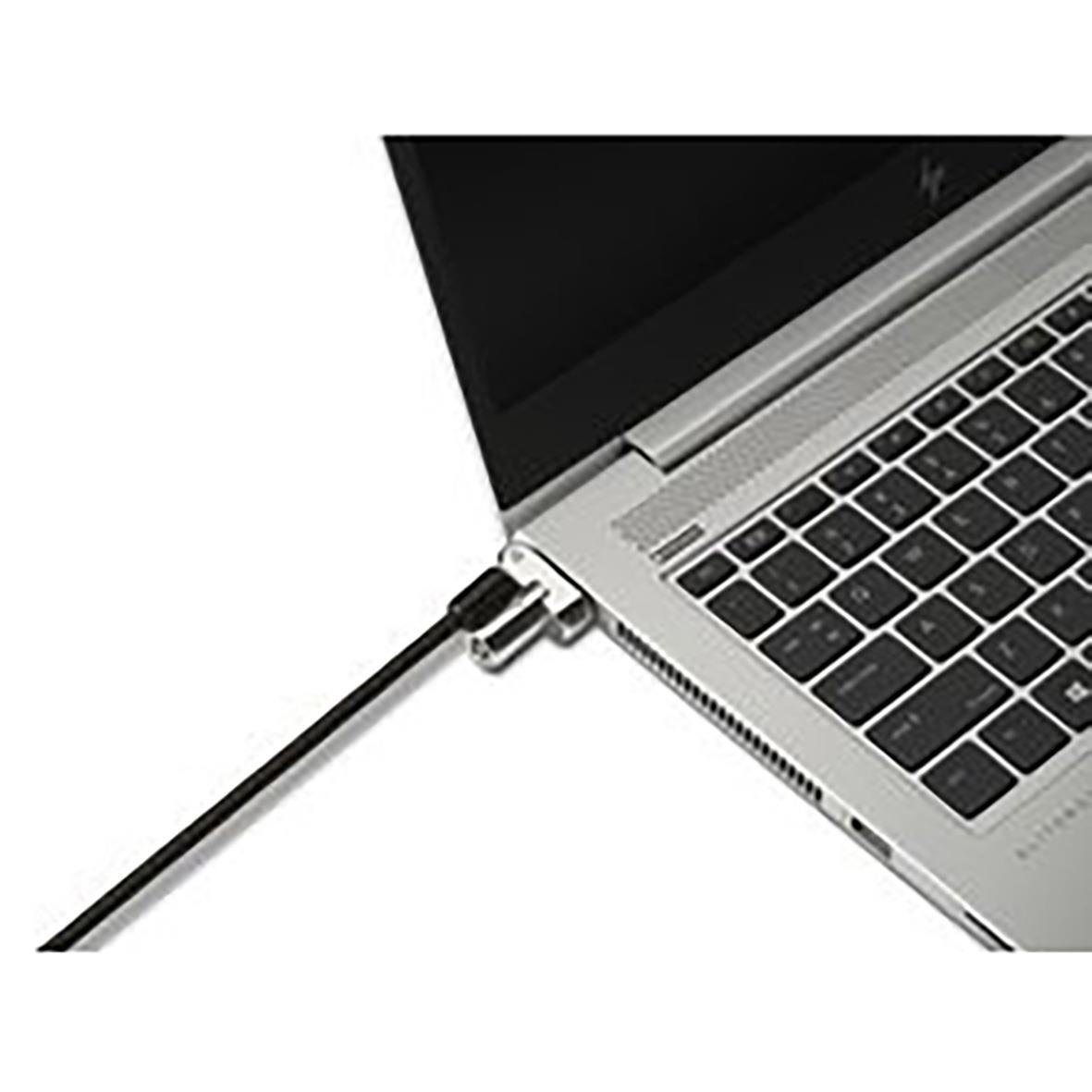 Nyckellås 3-in-1 till laptop, kopplas till USB-port