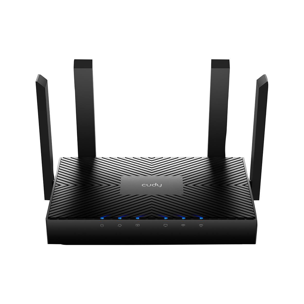 Wi-Fi-router Cudy WR3000 AX3000 Gigabit Wi-Fi 6 Mesh med sex antenner