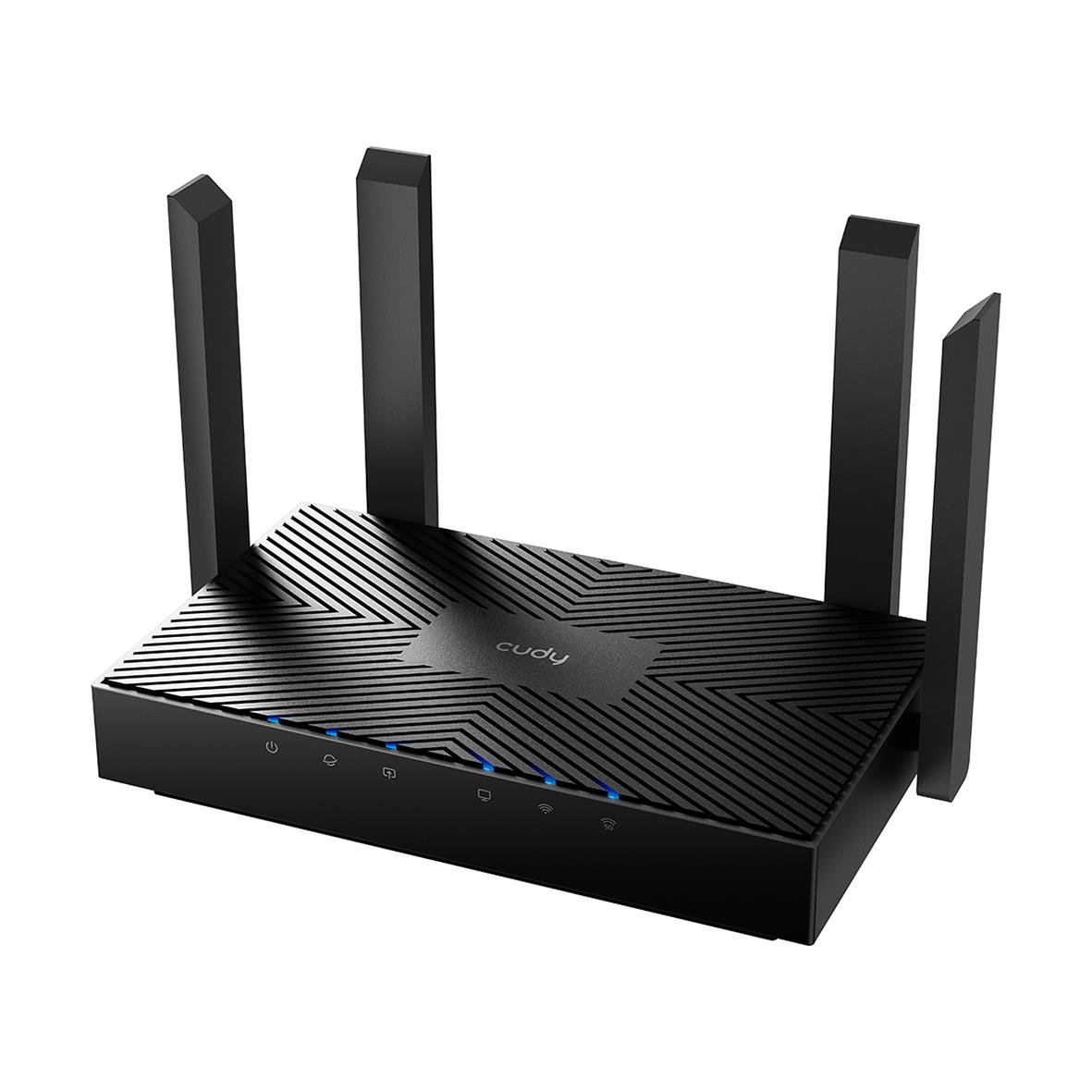 Wi-Fi-router Cudy WR3000 AX3000 Gigabit Wi-Fi 6 Mesh med flera antenner