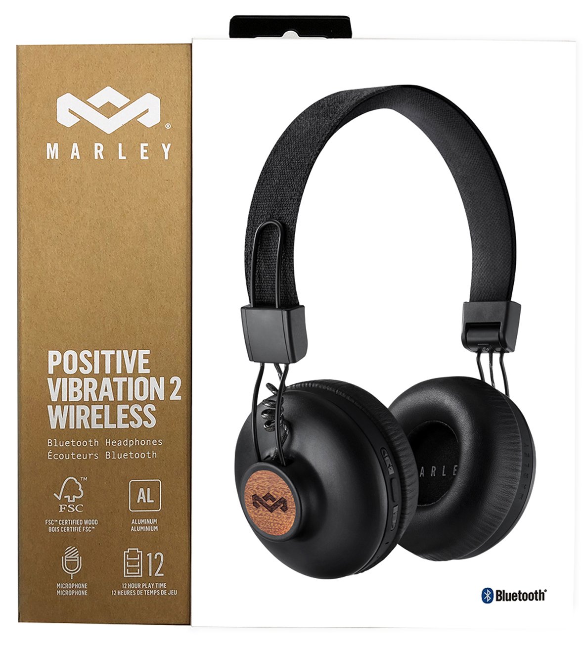 Hörlur Marley Positive Vibration Bluetooth Svart 36200252_5