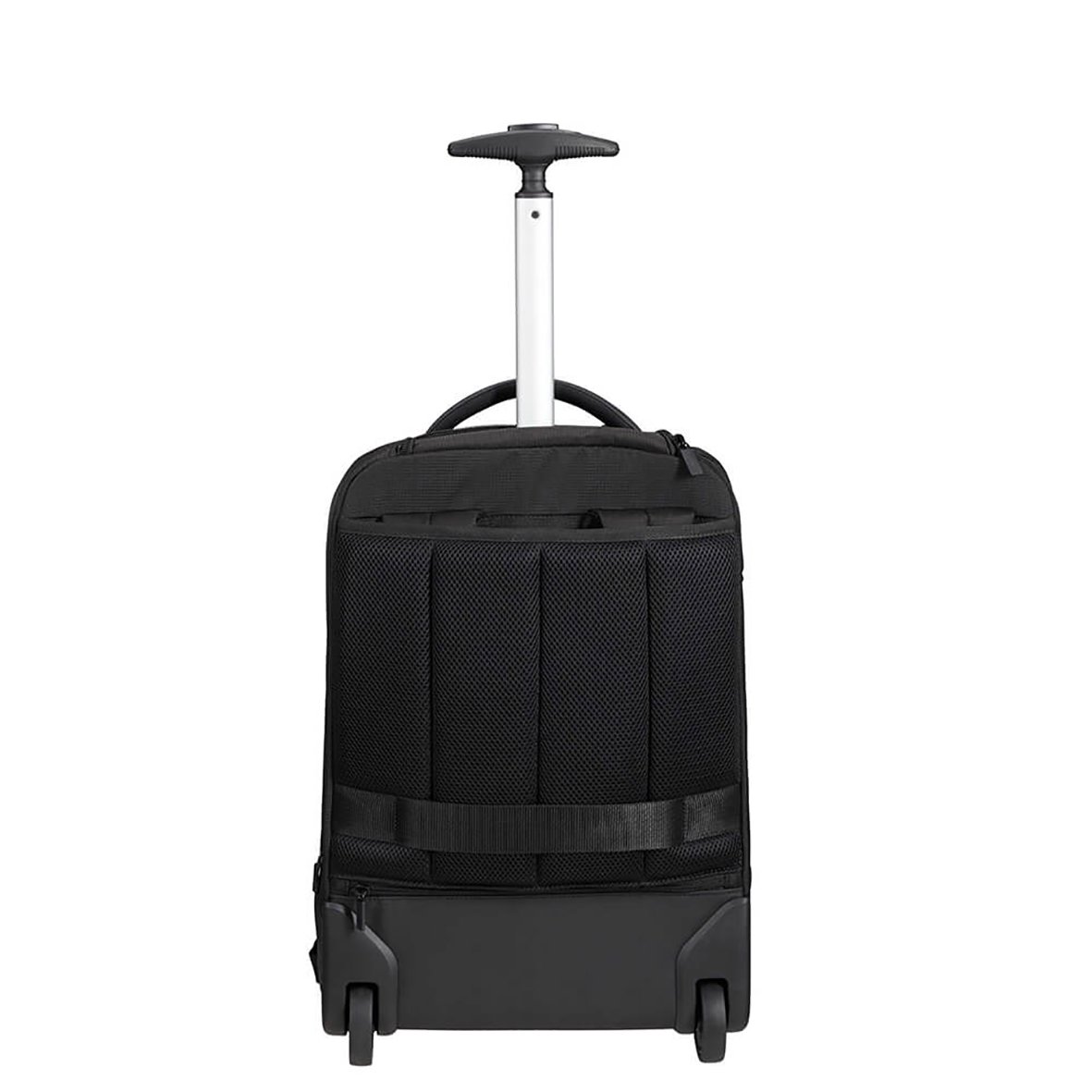 Svart Samsonite Mysight ryggsäck eller rollerbag med 17,3 tum skärm och teleskophandtag