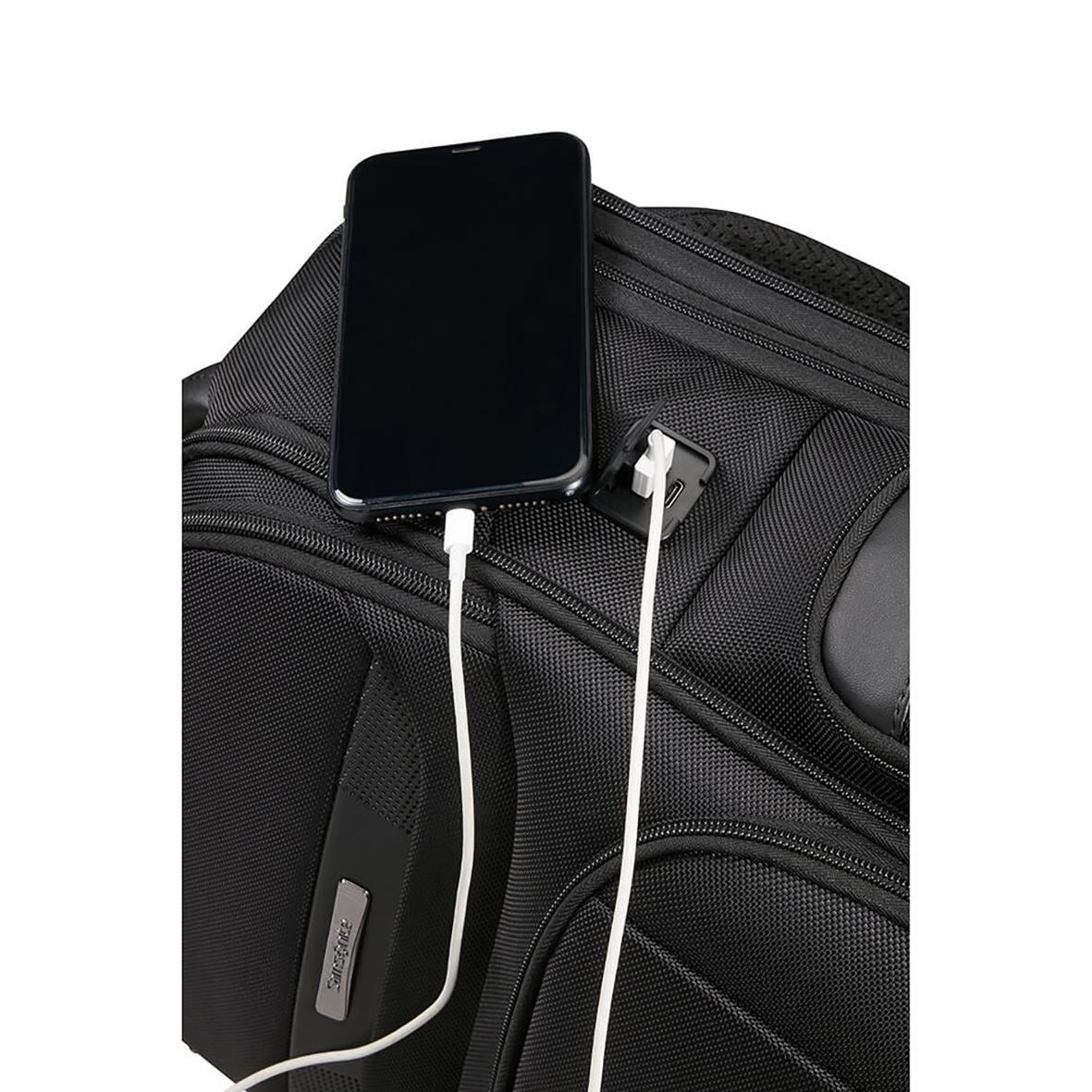 Ryggsäck Samsonite DLX6 3VOL Expanderbar Svart 17.3" 37010582_9