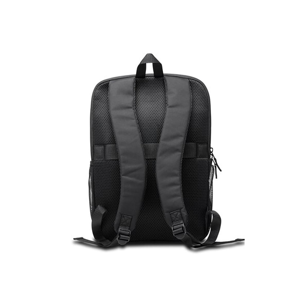 Svart Kensington EQ 14 tum ryggsäck med vadderade axelremmar och flera fack