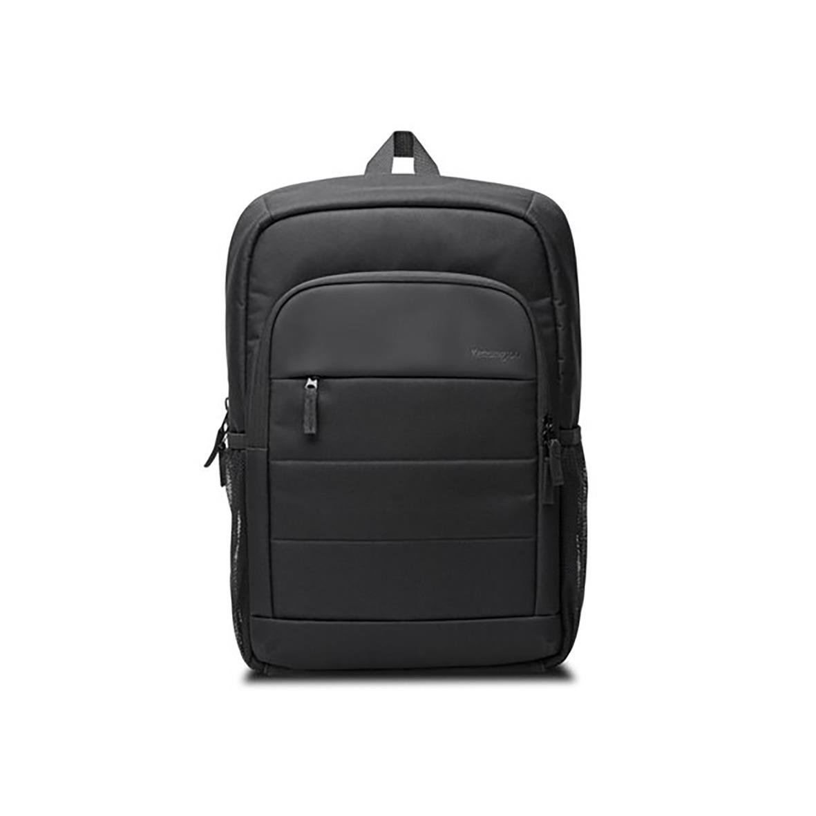 Svart Kensington EQ 16 tum ryggsäck med flera fack och handtag