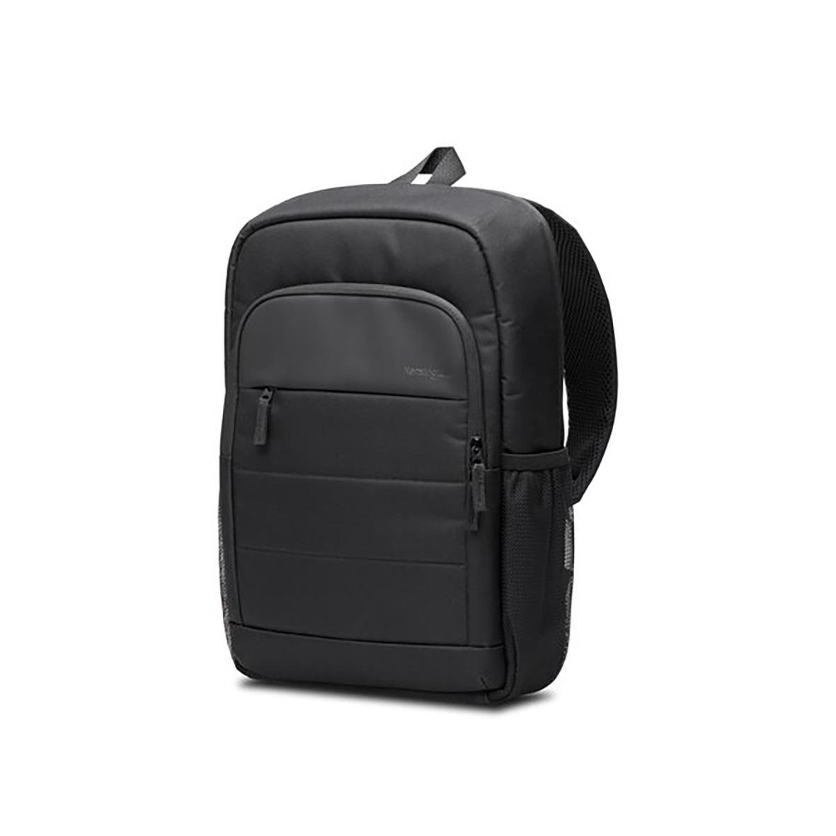 Svart Kensington EQ 16 tum ryggsäck med flera fack och vadderade axelremmar