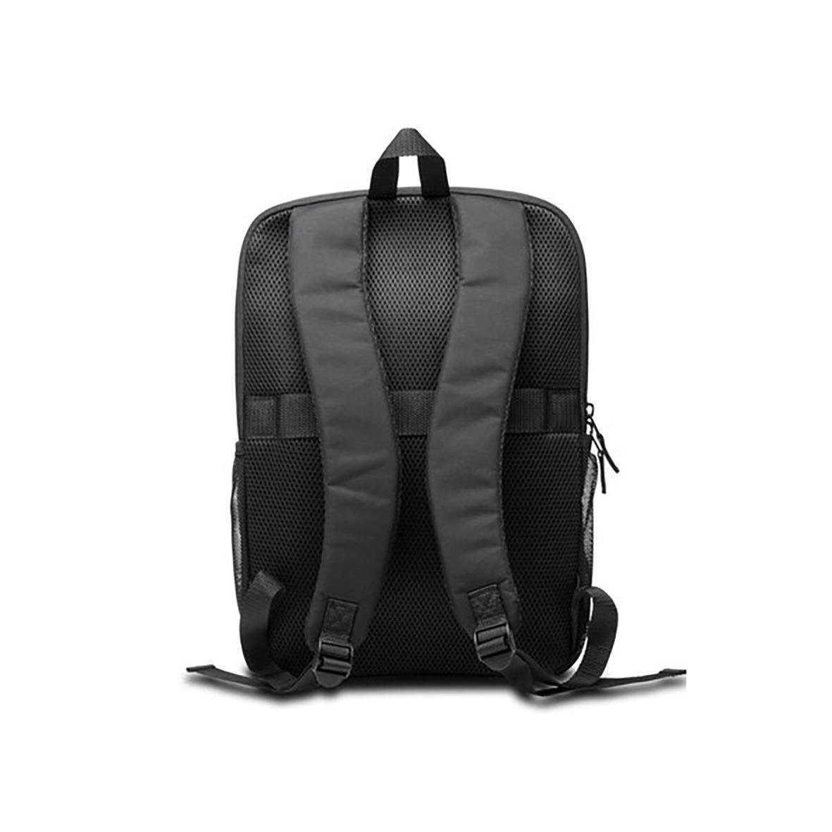 Svart Kensington EQ 16 tum ryggsäck med vadderade axelremmar och baksida