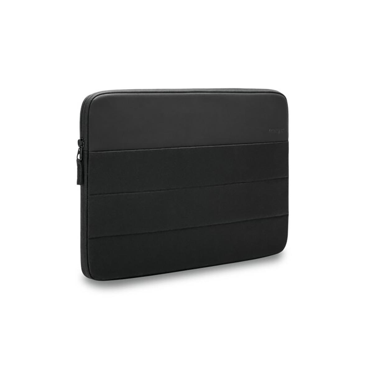 Svart Kensington EQ 16 tum datorfodral med slät yta och dragkedja