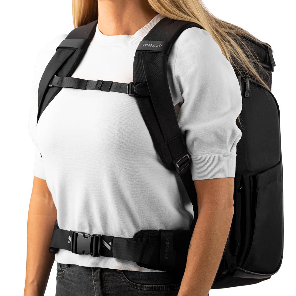Ryggsäck Zeeksack The Organizer Svart 30L 37010639_10