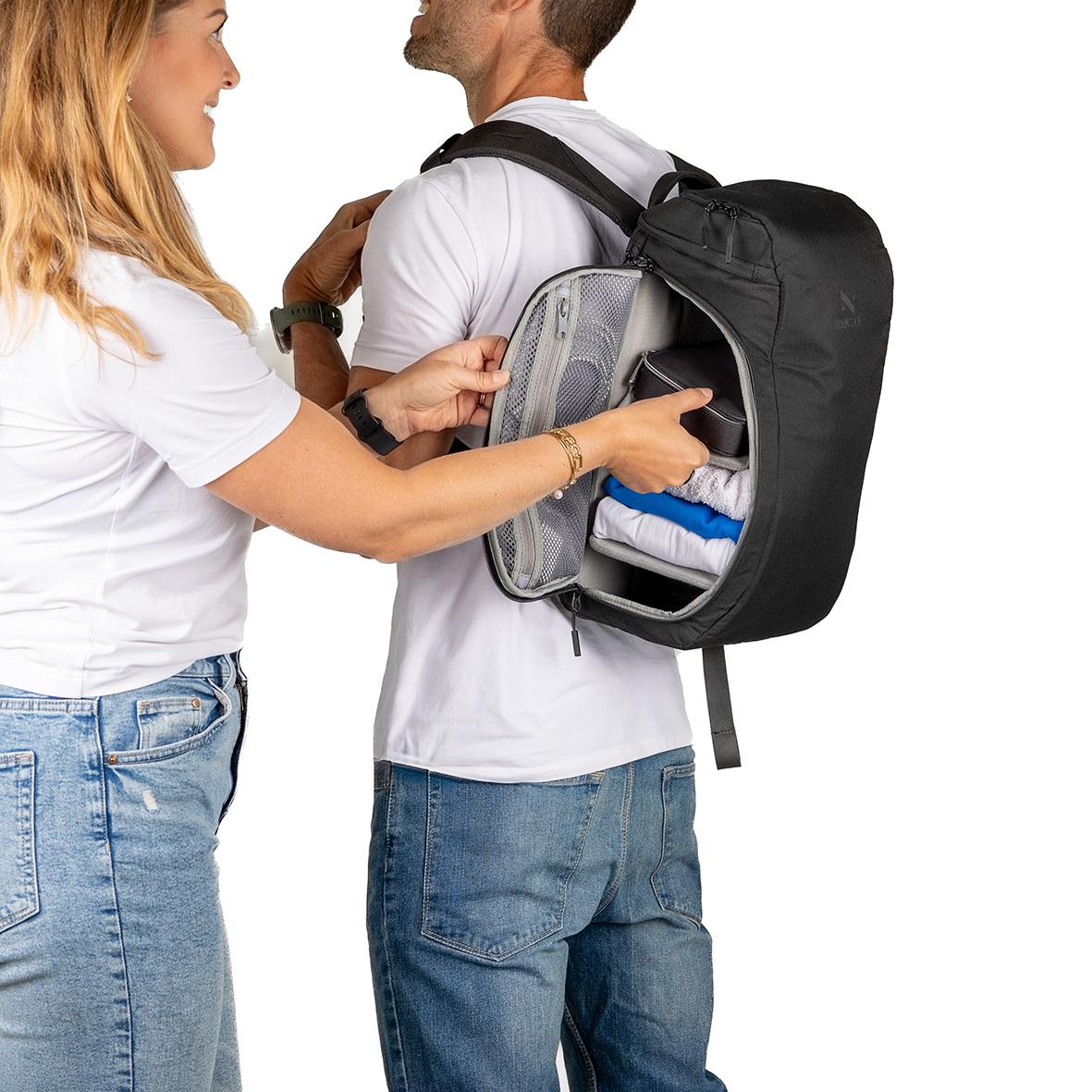 Ryggsäck Zeeksack The Daypacker Svart 17L 37010642_6