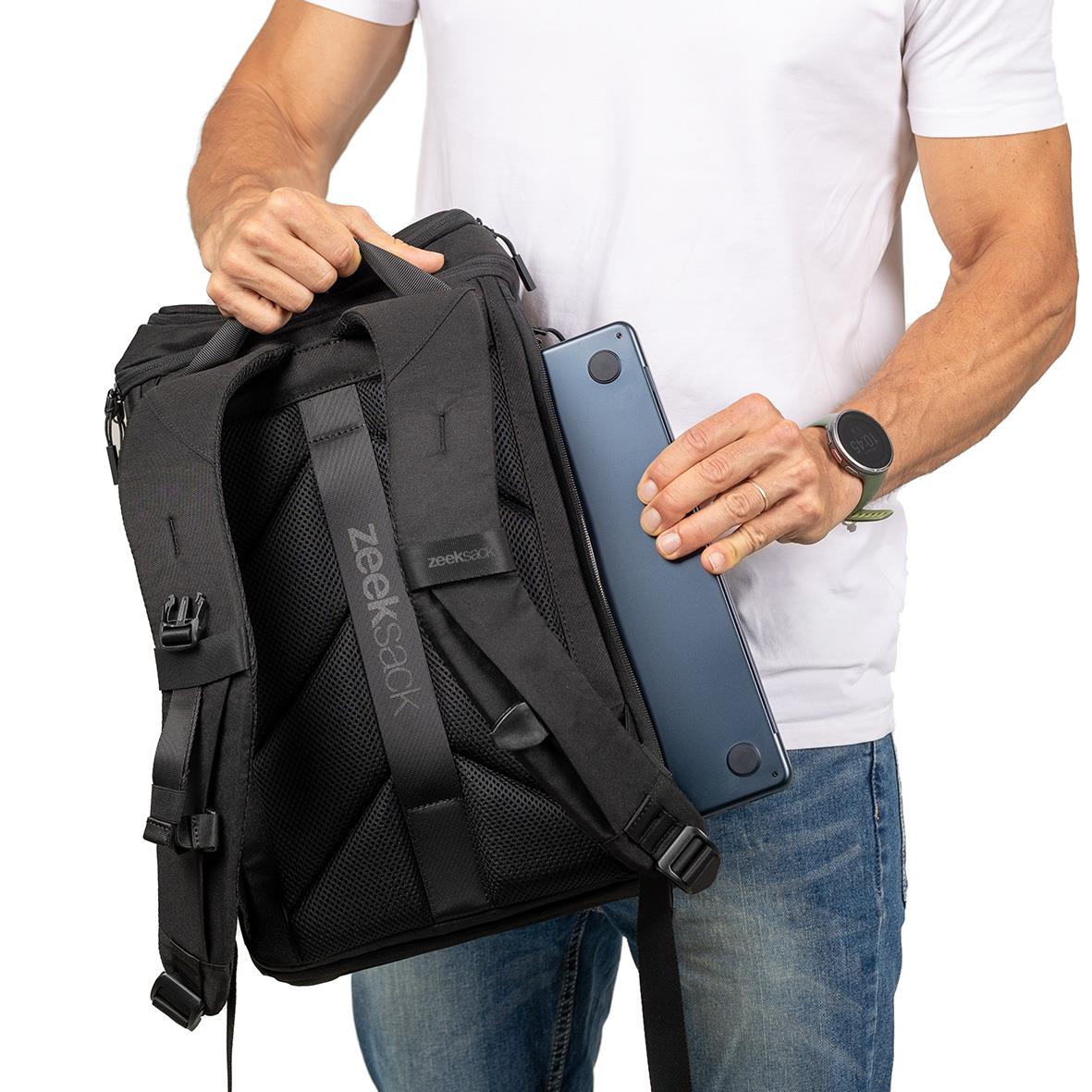 Ryggsäck Zeeksack The Daypacker Svart 17L 37010642_7