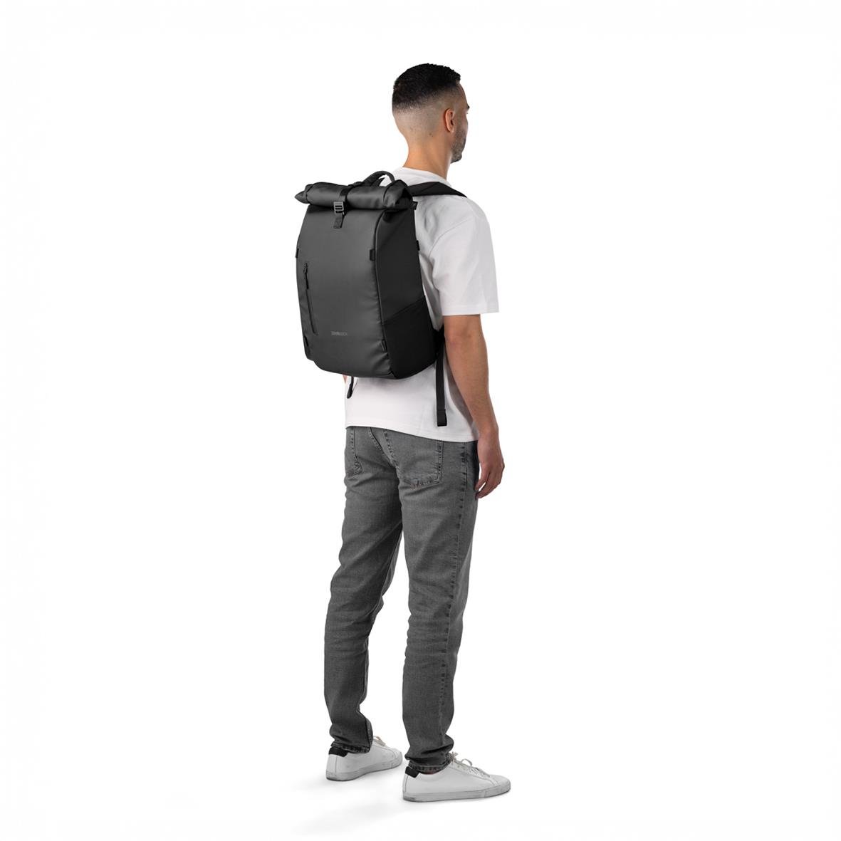 Ryggsäck Zeeksack The Rolltop Svart 21-26L 37010643_4