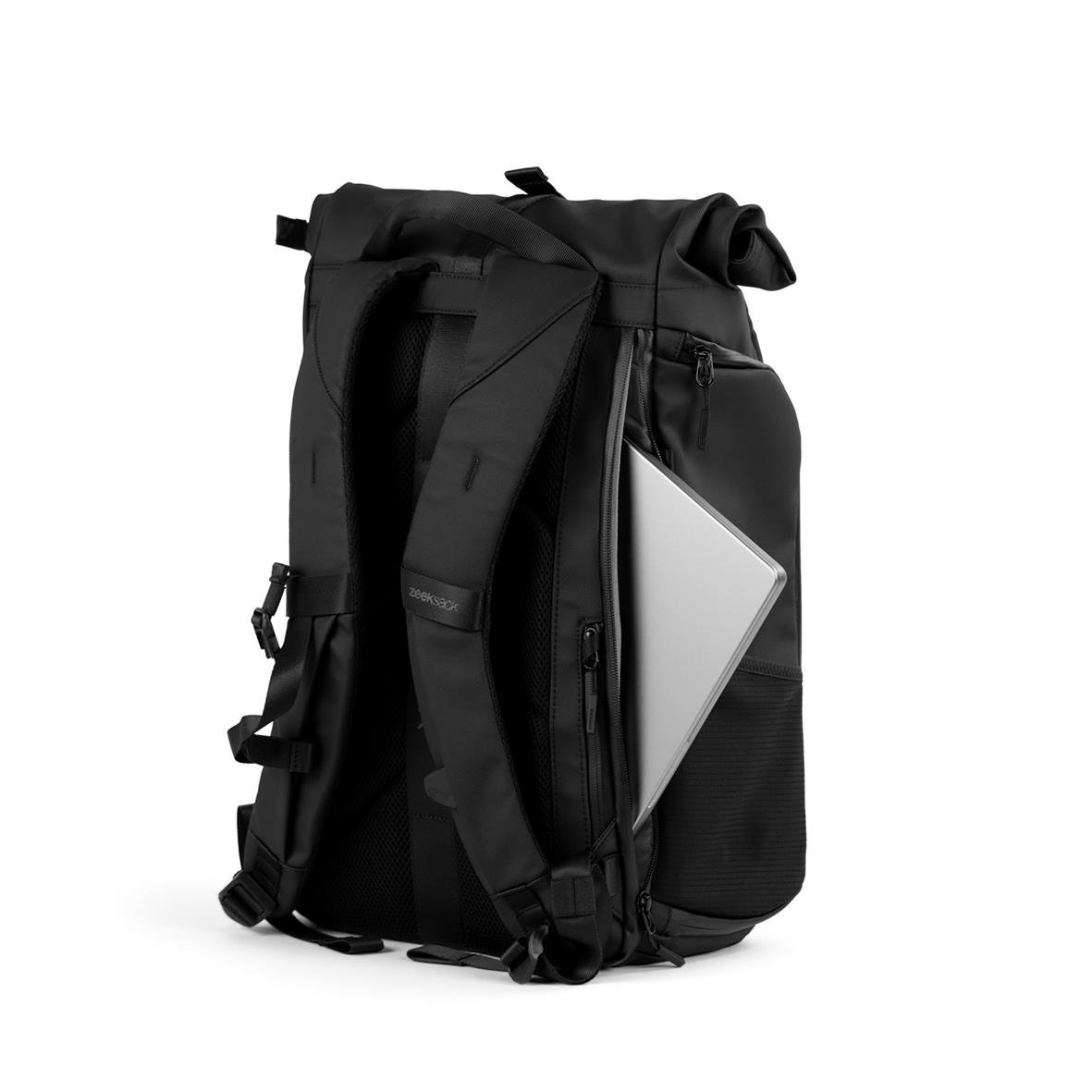 Ryggsäck Zeeksack The Rolltop Svart 21-26L 37010643_6