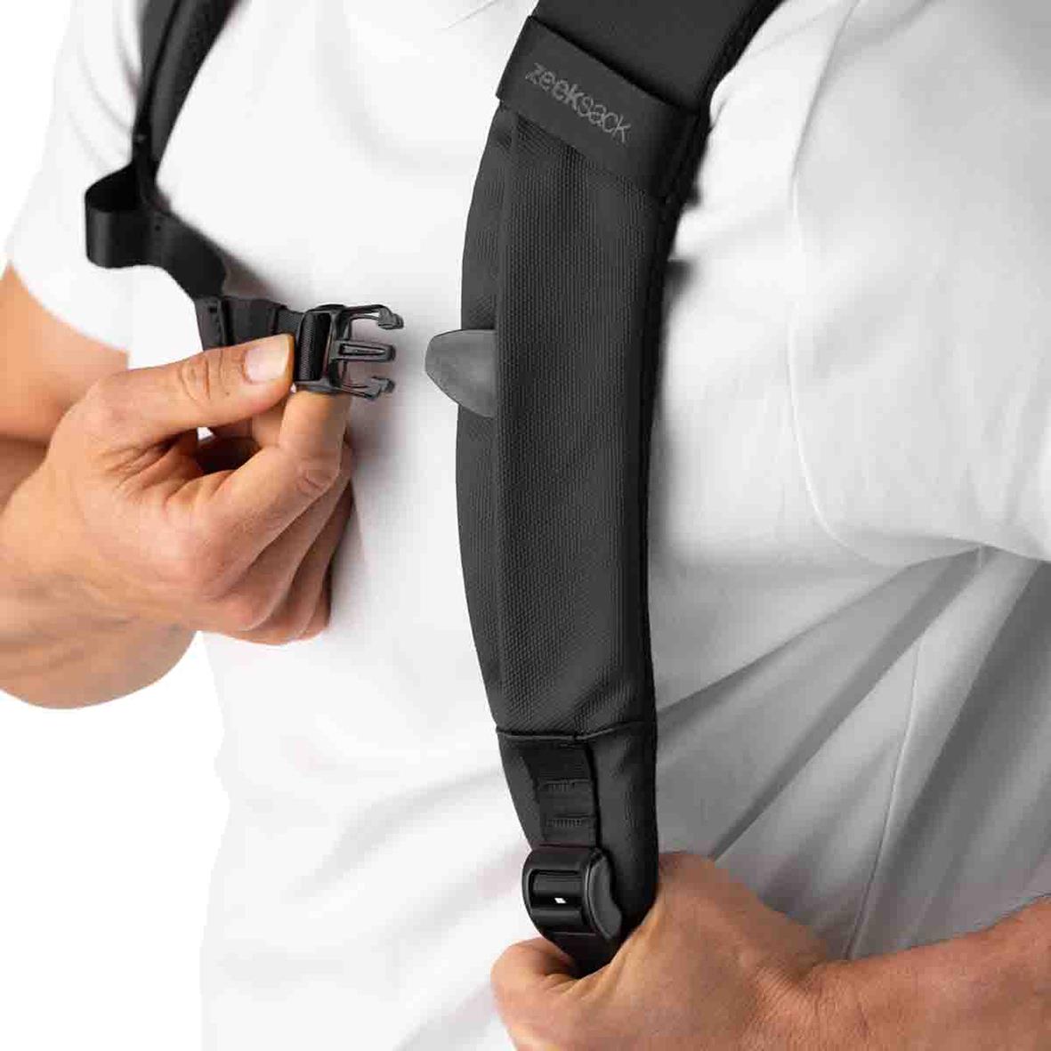 Ryggsäck Zeeksack The Rolltop Svart 21-26L 37010643_10