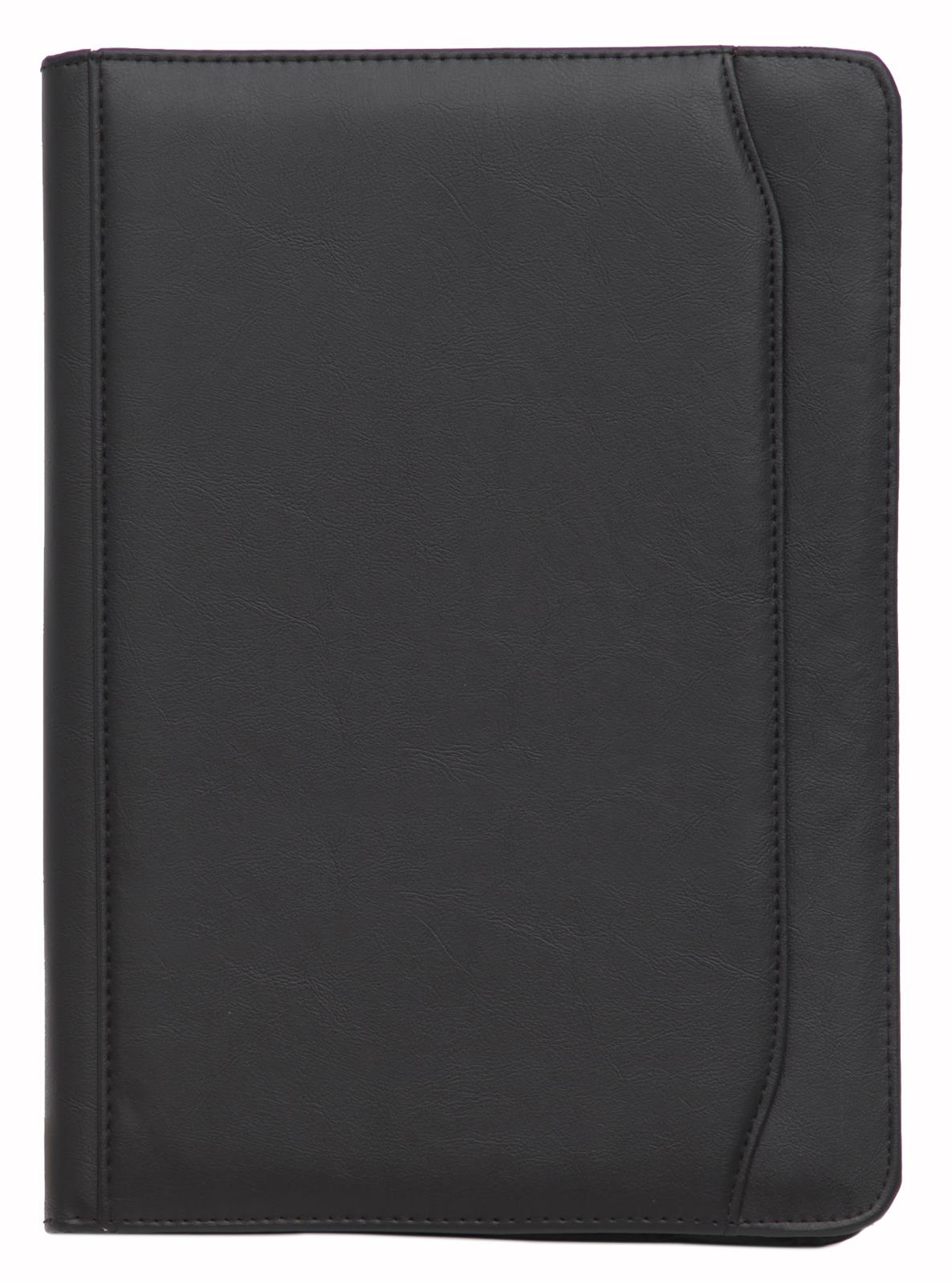 Svart dokumentmapp Carlo 81653 med ringmekanism