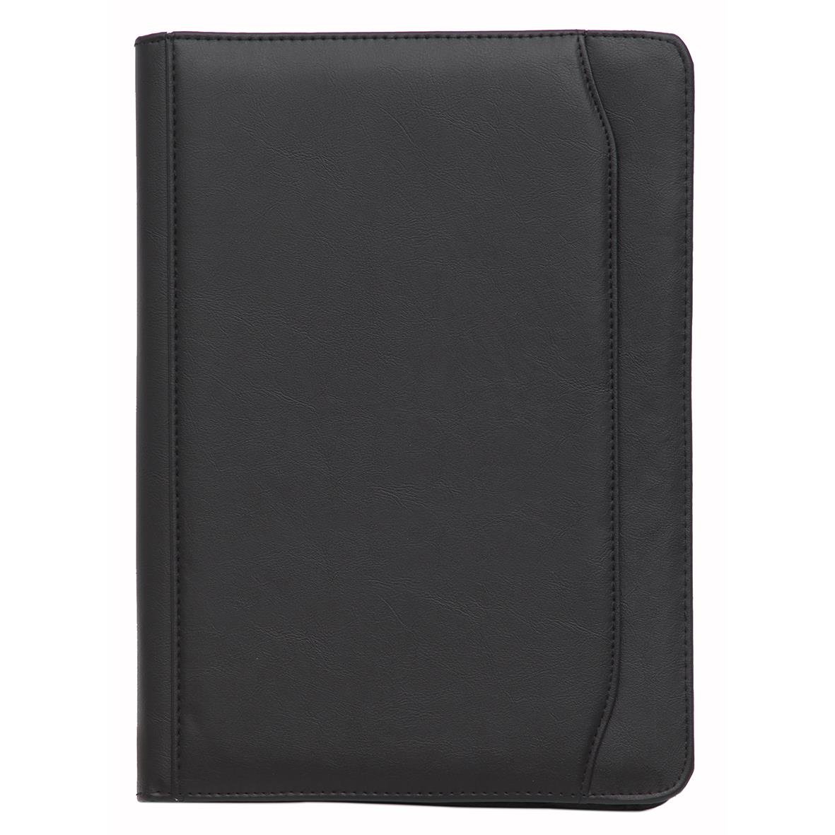 Svart dokumentmapp Carlo 81653 med ringmekanism