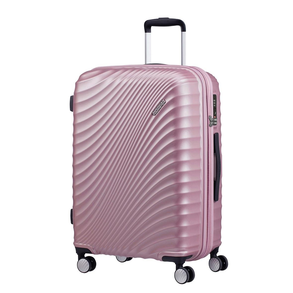 Rosa American Tourister Jetglam M resväska med hjul och teleskophandtag