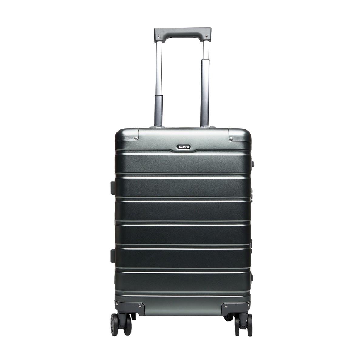 Resväska RW Trawel Aluminium 24 tum i silver med teleskophandtag och fyra hjul