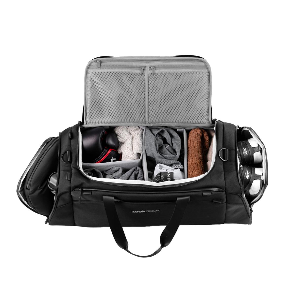 Weekendbag Zeeksack The Weekender Svart 50L 37050243_4