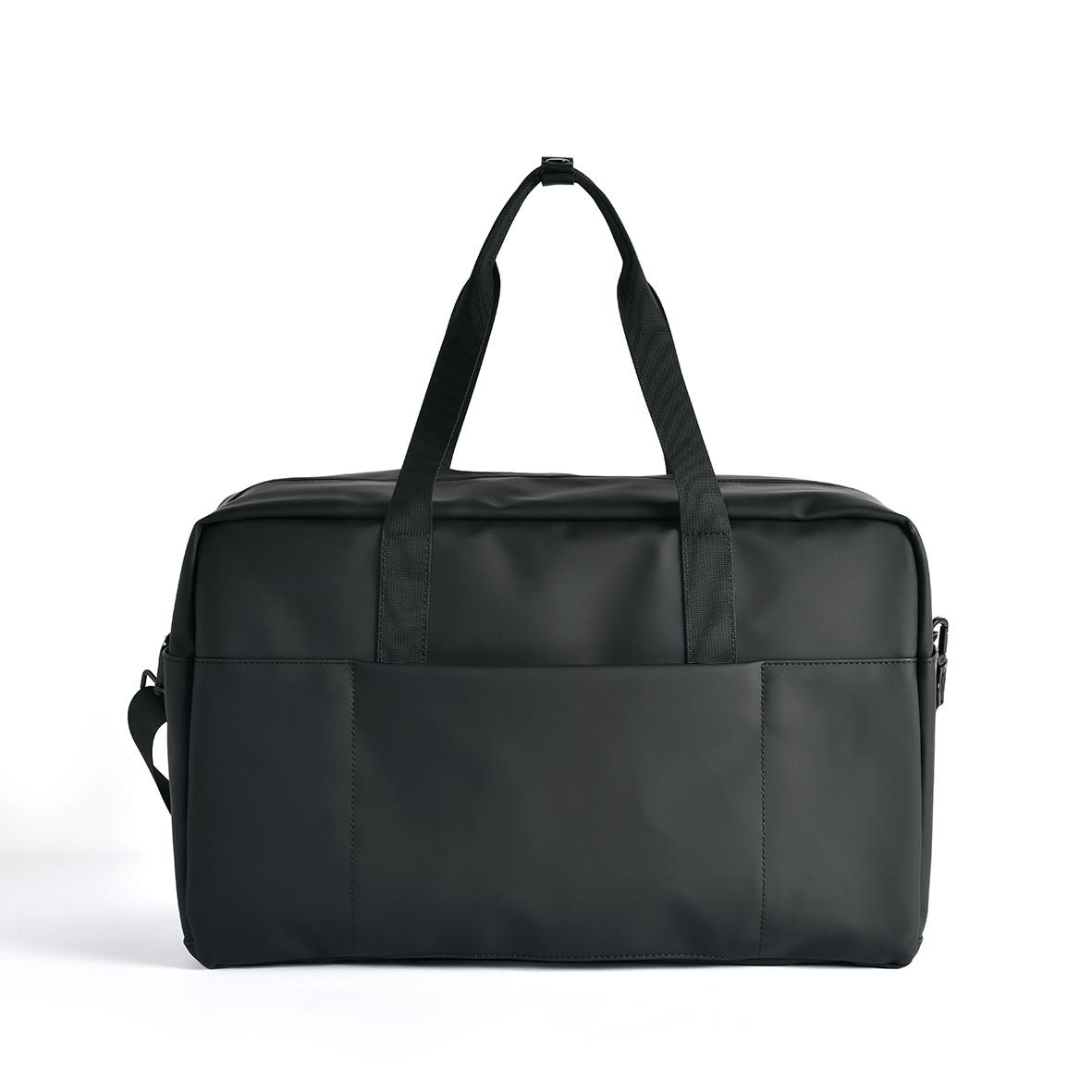 Svart weekendväska RW Santa Monica med handtag och ytterfack