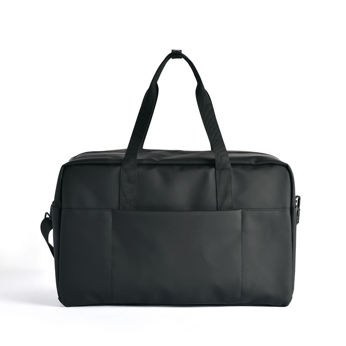 Svart weekendväska RW Santa Monica med handtag och ytterfack