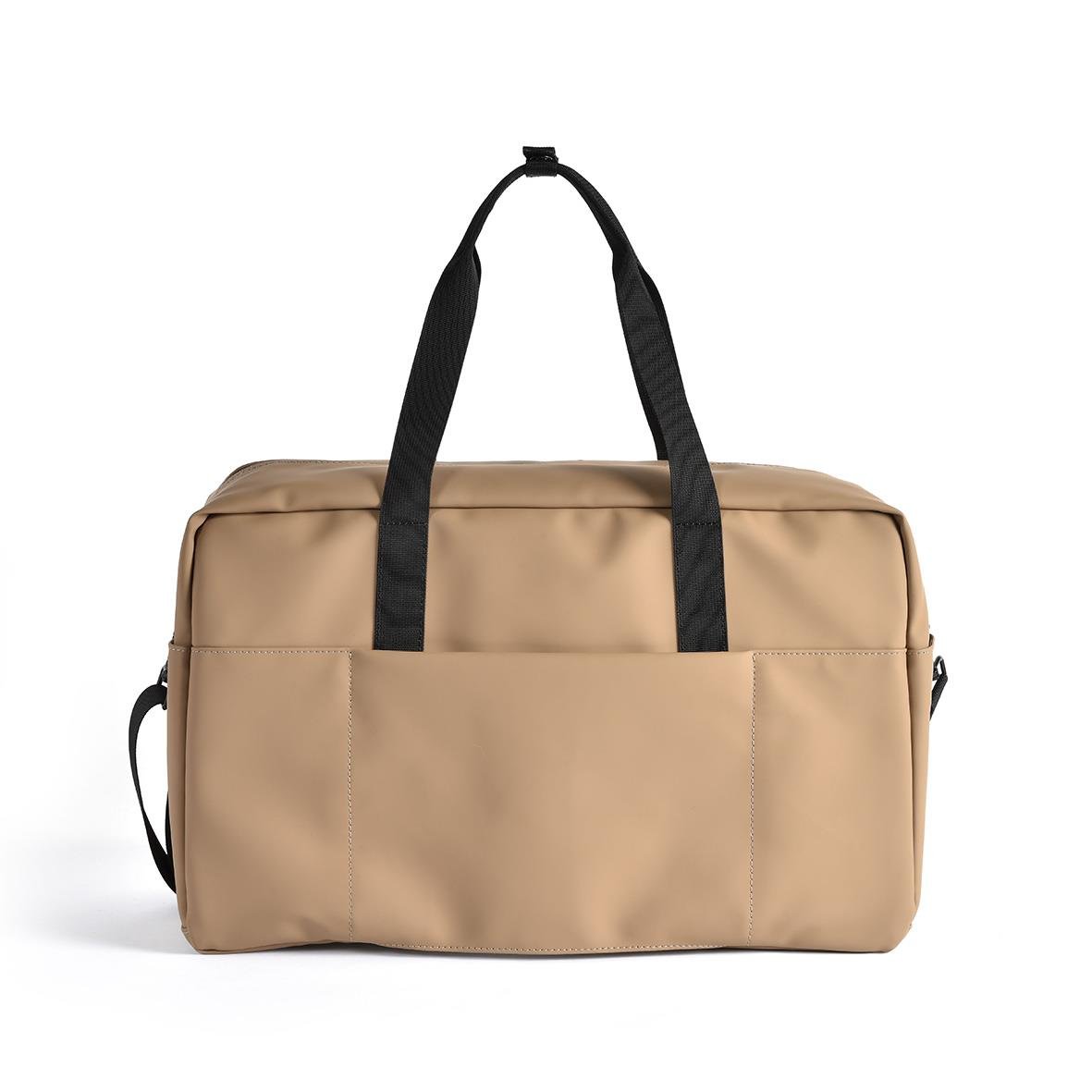 Weekendväska RW Santa Monica i khaki med svart handtag och dragkedja