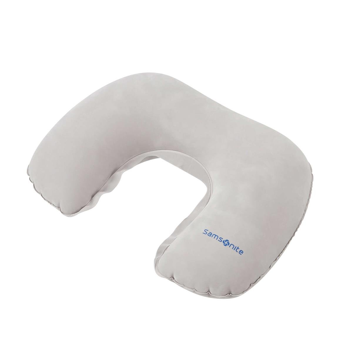 Uppblåsbar nackkudde från Samsonite i grå färg