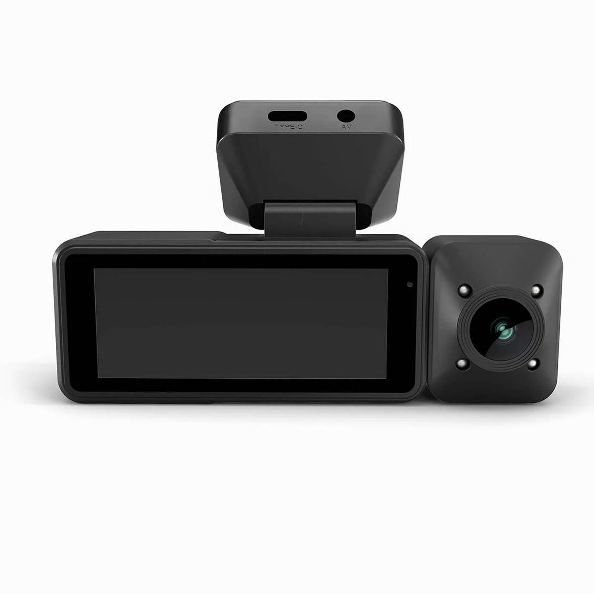 Nedis bilkamera med 4K-kamera, LCD-skärm och utfällbar hållare