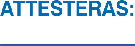 Stämpel Colop Green Line 20/L med text attesteras