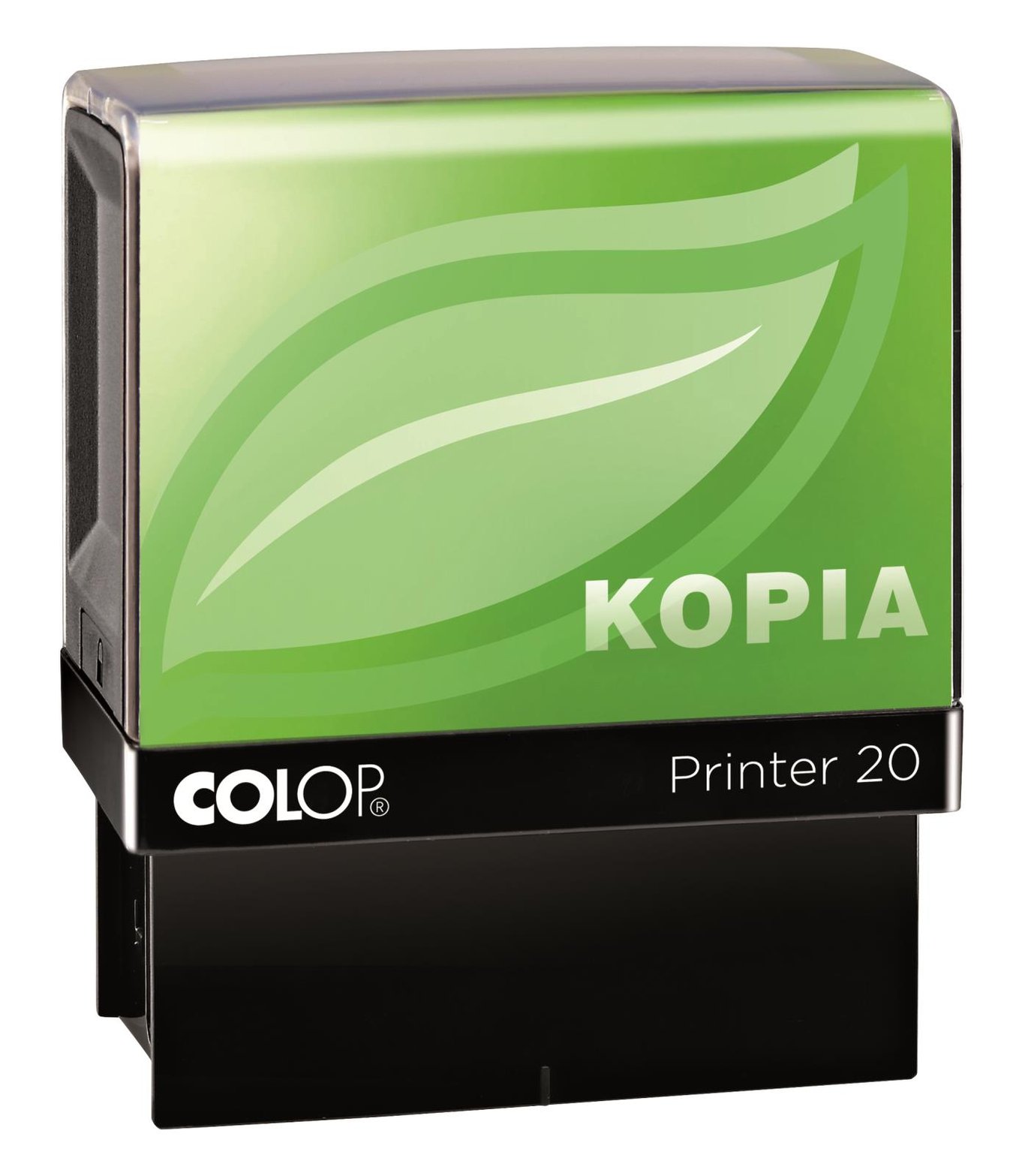 Kopia av Colop Green Line 20/L stämpel i grönt och svart för skrivare